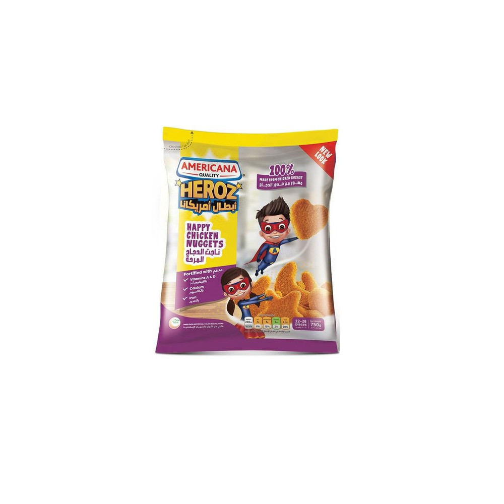 Americana Chicken Happy Nuggets 750 g