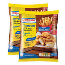 Americana Nugget Chicken Tempura 700 Gm 2 Pieces
