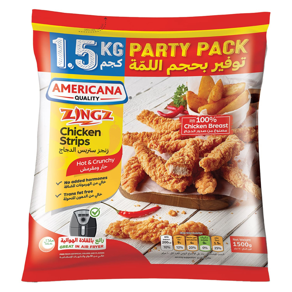 Americana Chicken Strips Hot & Spicy 1.5 kg