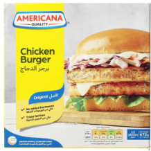 Americana Chicken Burgers (No Breading) 672g