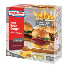 Americana Beef Mini Burgers 400 g