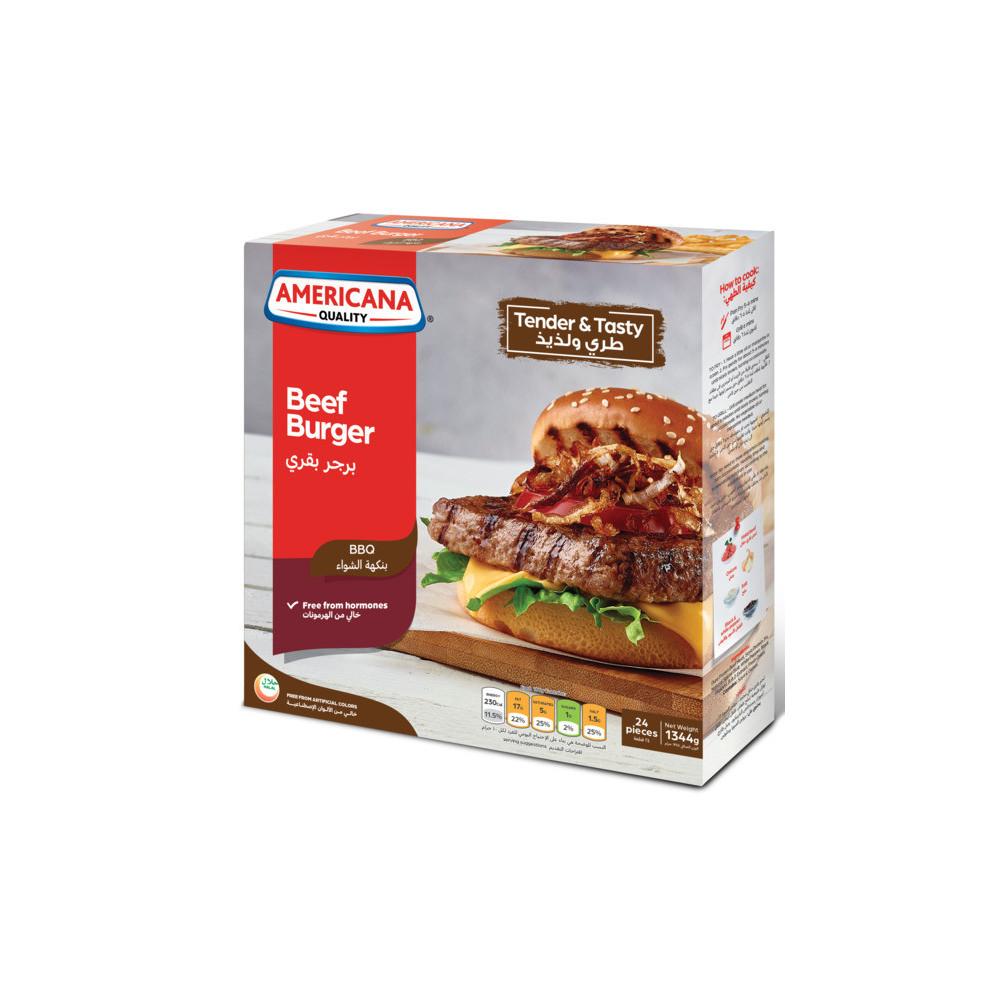 Americana Classic Beef Burger 1 Kg