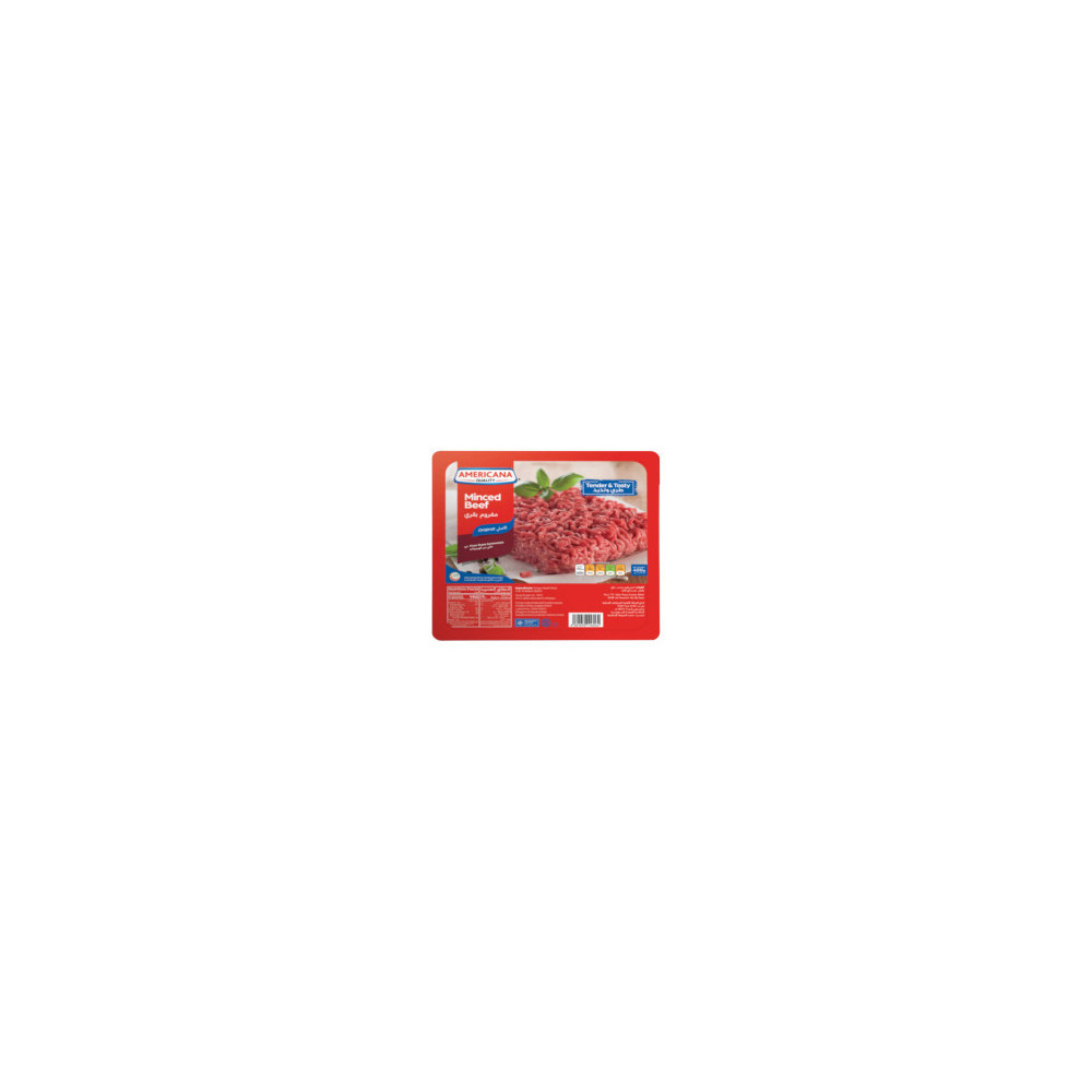 Americana Pure Minced Beef Square 400gm