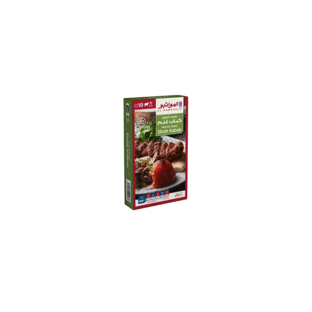 Al-Mawashi Shish Sheep Kebab Superbagit 600 gm