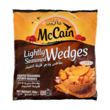 McCain French Fries Seasoned Wedges 750 g