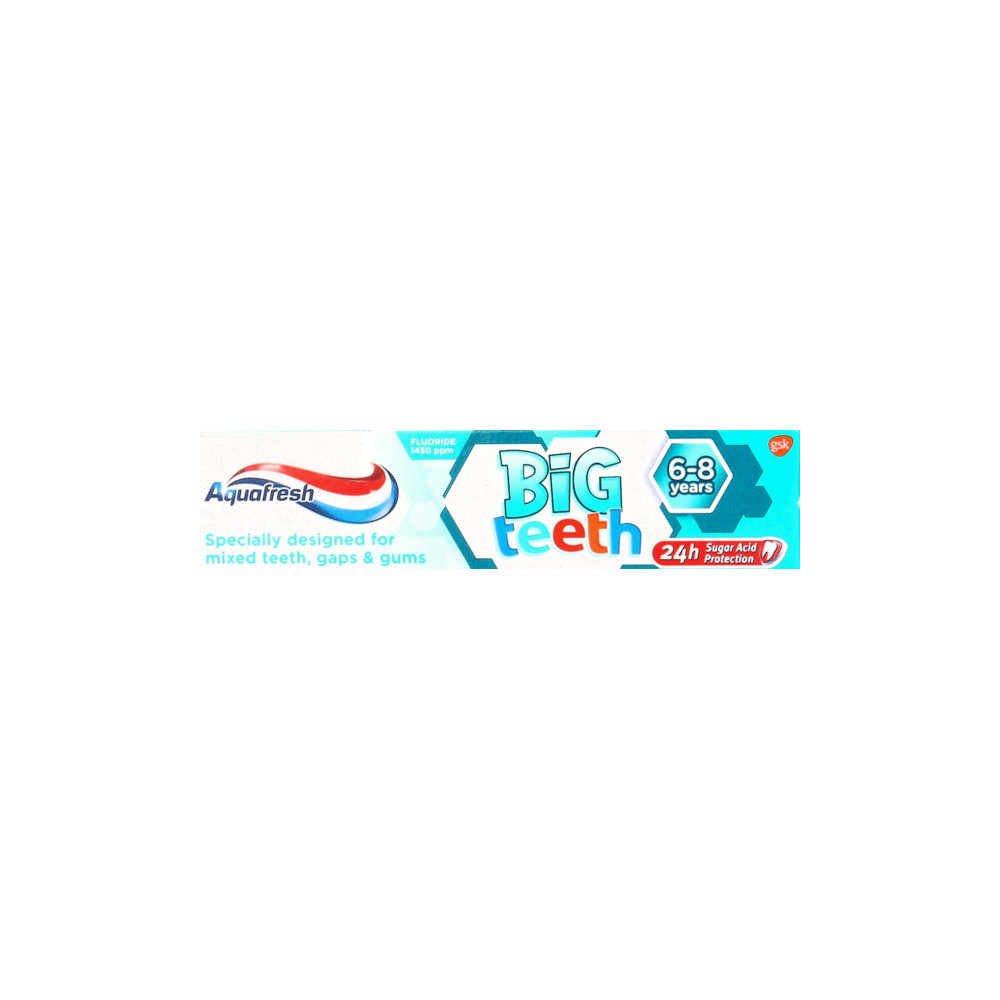 Aqua Fresh, Big Teeth Toothpaste 50Ml