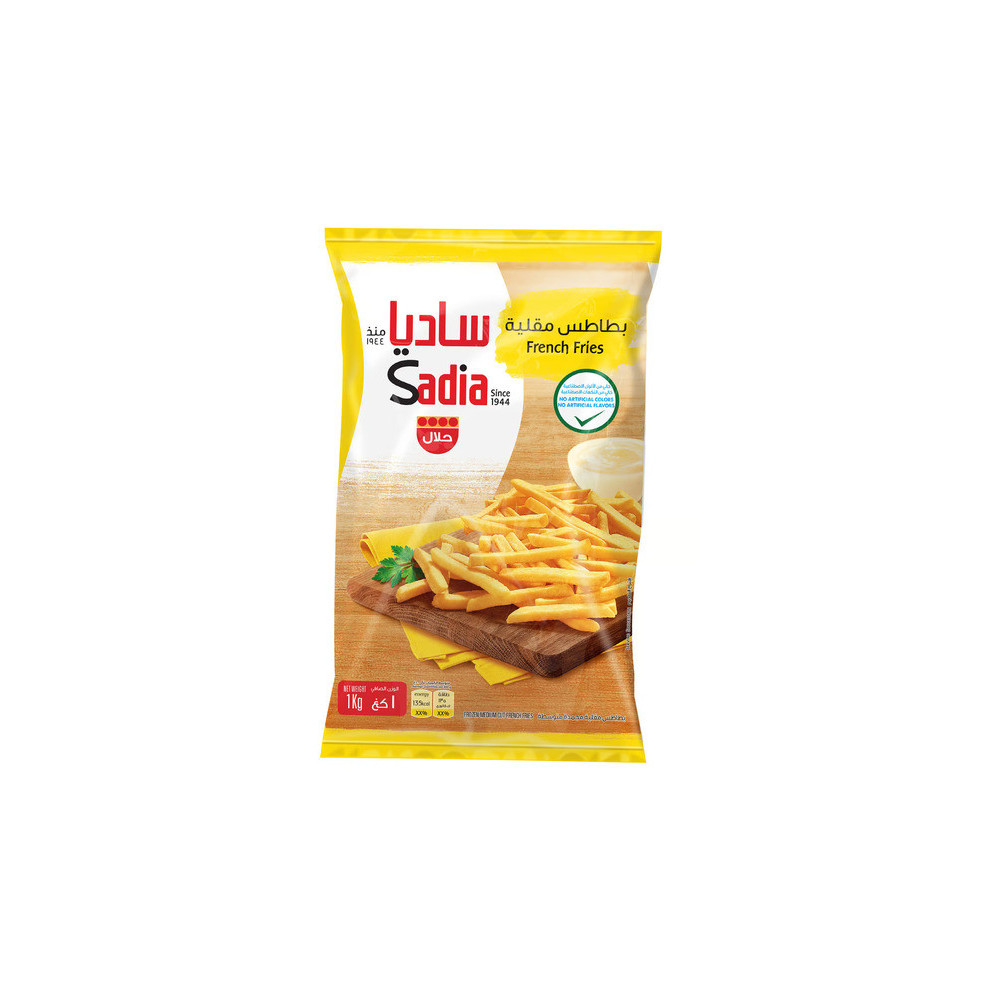 بطاطس مقلية مجمدة من ساديا ١ كجم