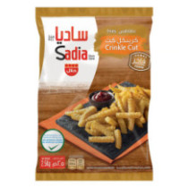 Sadia Frozen Crinkle Cut Fries 2.5Kg