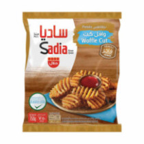 بطاطس وافل مجمدة متبلة من ساديا ٧٥٠ جم