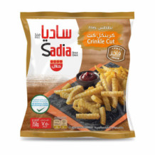 بطاطس مقلية مجعدة مجمدة من ساديا ٧٥٠ جم