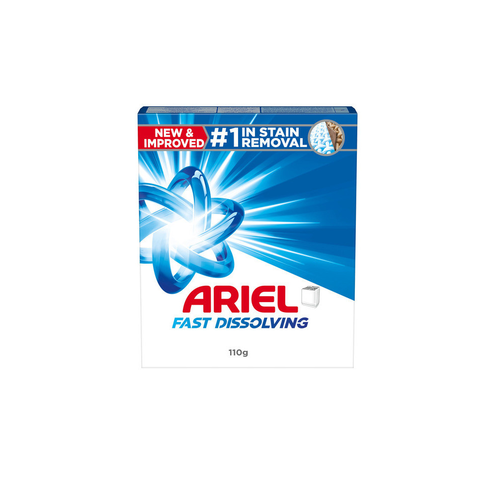 Ariel Semi-Automatic Laundry Detergent Powder Original Scent 110 g