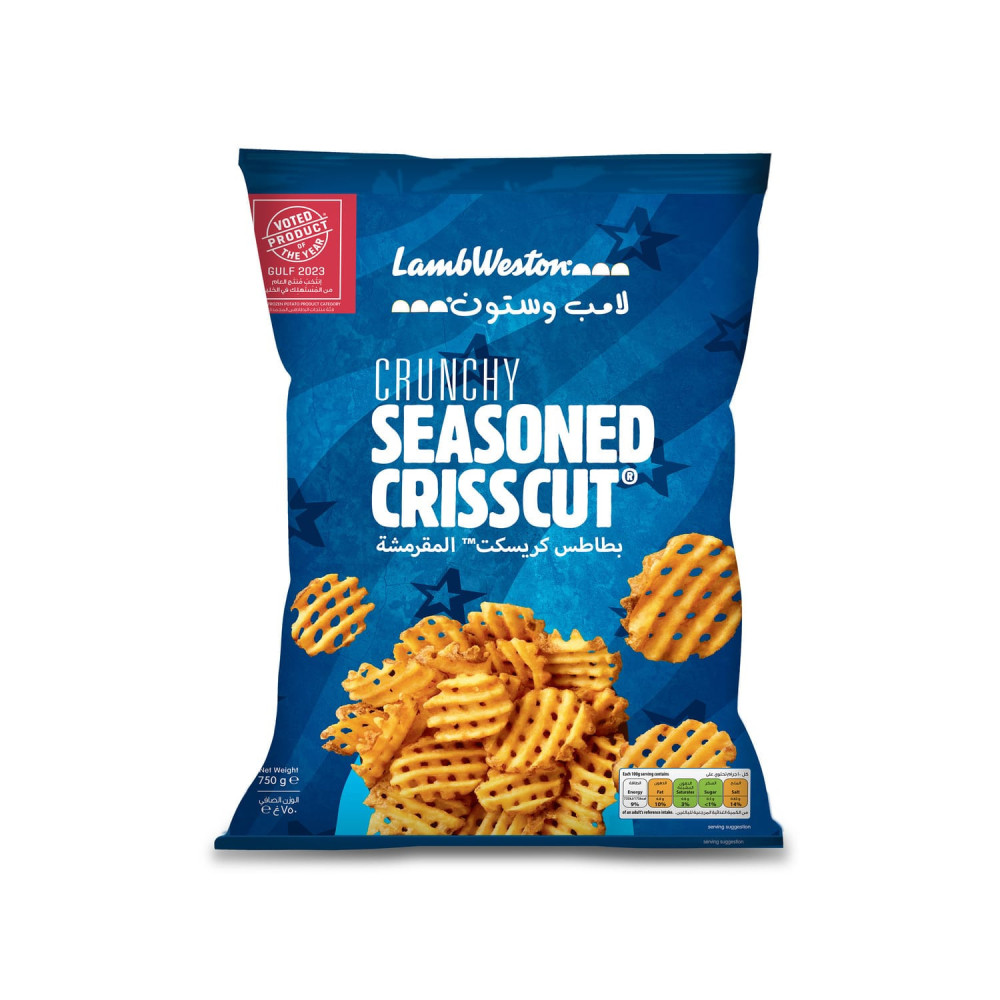 Lamb Weston Seasoned Crisscuts 750g