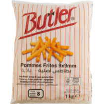 Butler Frozen French Fries 1Kg