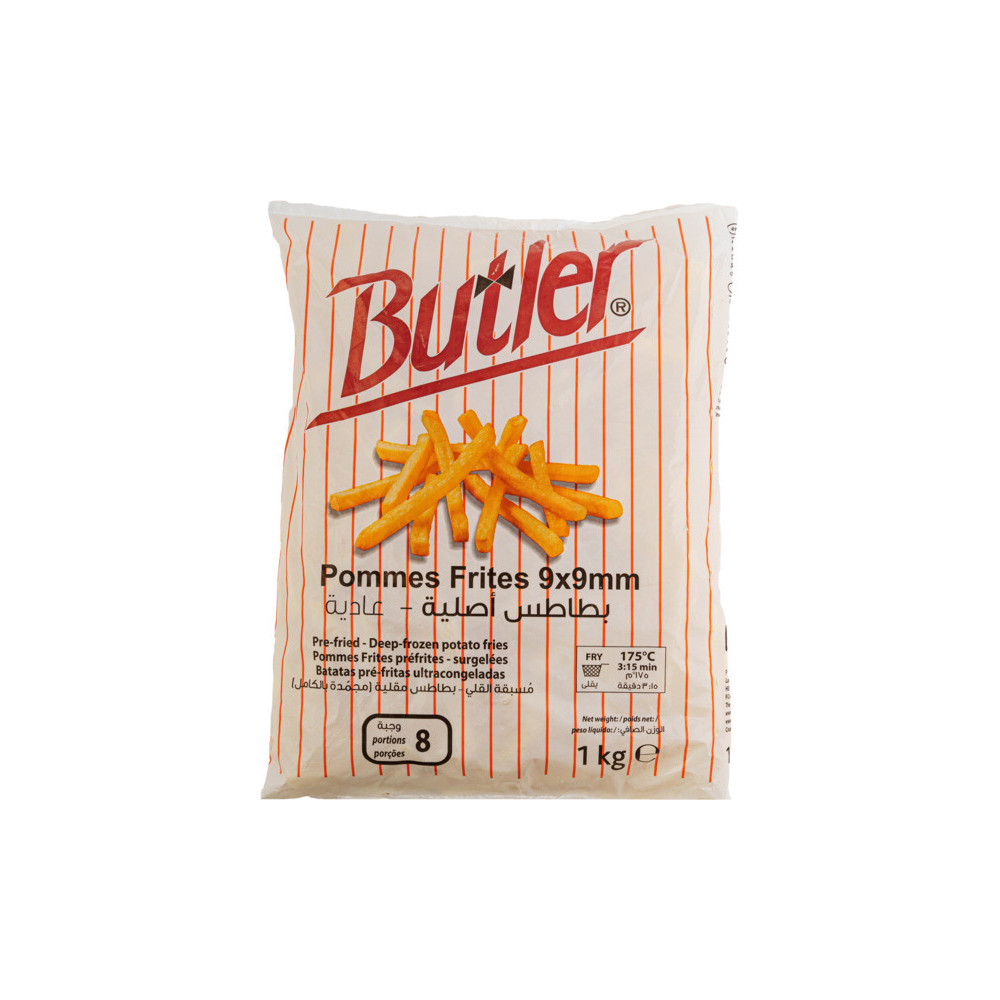 Butler Frozen French Fries 1Kg