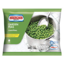 Americana Belgian green peas 450 g