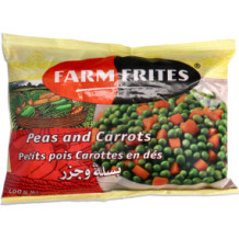 Farm Frites Frozen Peas & Carrots 400 g.