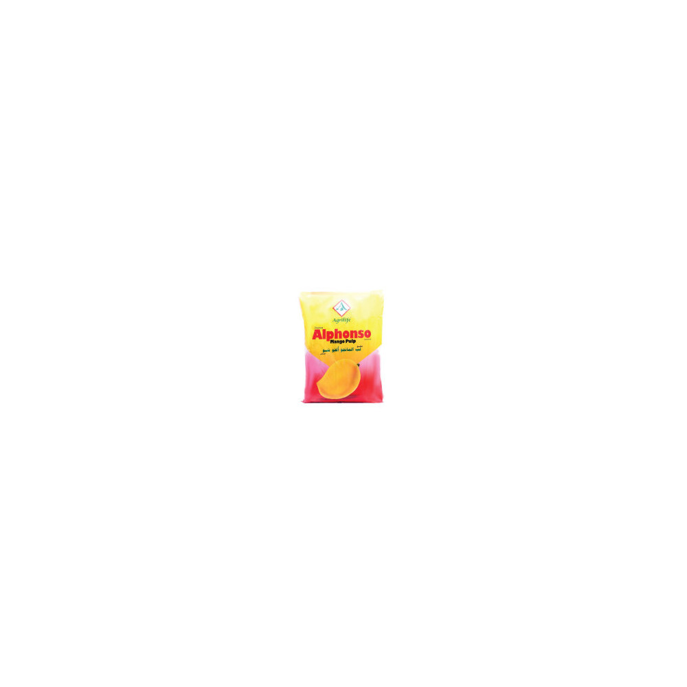 AgrilLife Frozen Alphonso Mango Pulp 1kg