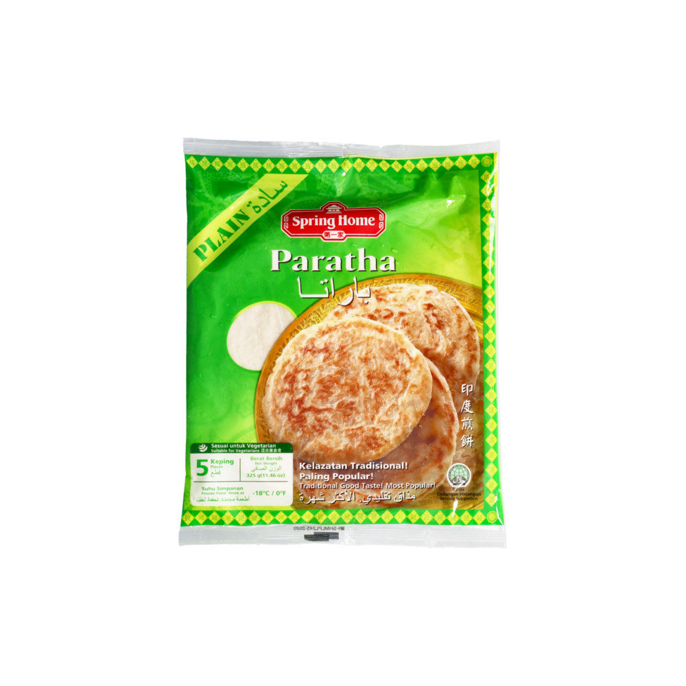 Spring Home Roti Parata Plain 320g