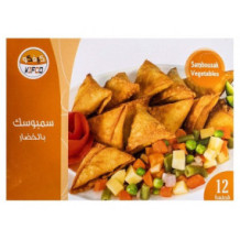 Kifco Samosa With Vegetables 240 Gm 12 Pieces
