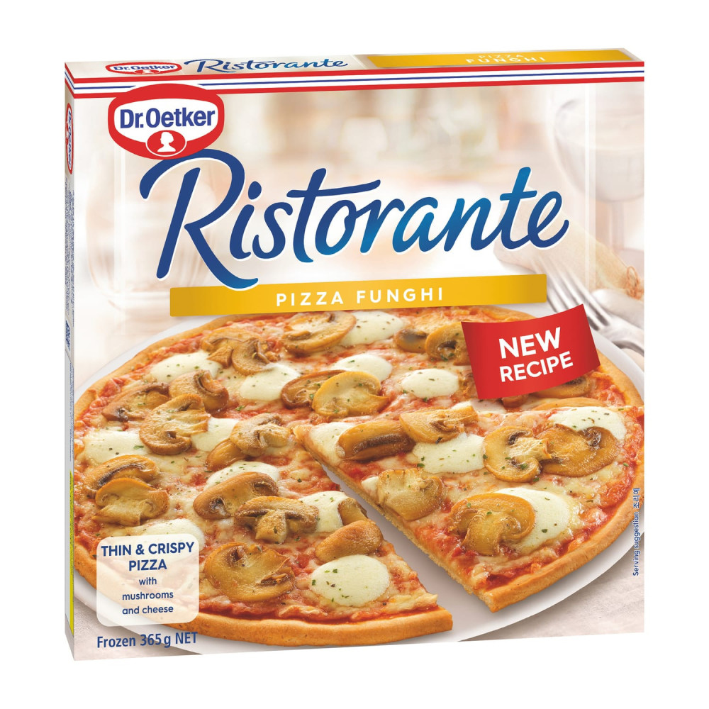 Dr Oetker Frozen Pizza Funghi 365G