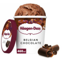 HAAGEN DAZ Ice Cream Belgian Chocolate 460ml