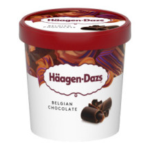 Hagen Daz Ice Cream 100 ml Belgian Chocolate