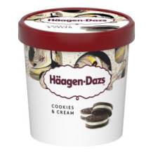 Hagen Daz Ice Cream 100ml Vanilla Biscuits