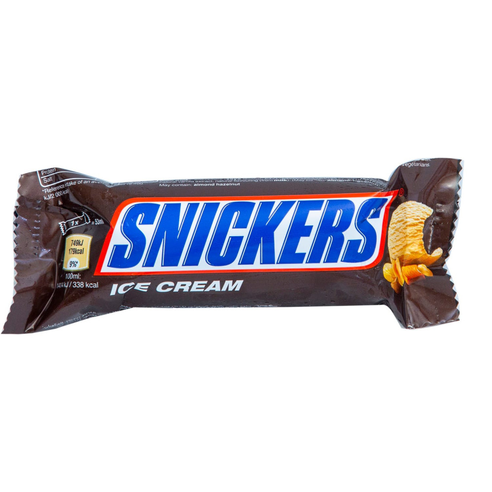 Snickers Bar Ice Cream 53 ml
