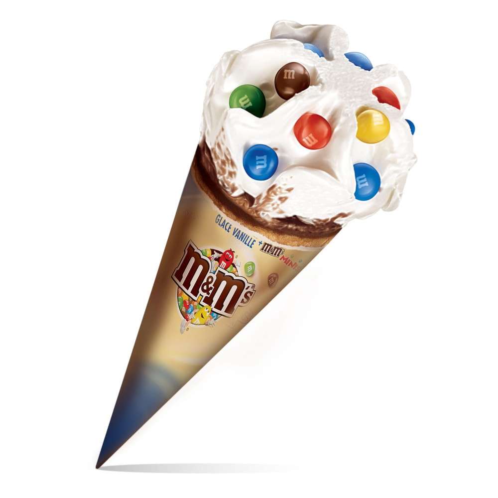 M&M's Con ice cream