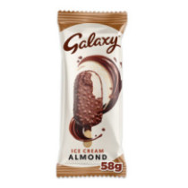 Almond Ice Cream 58 g Galaxi Stick