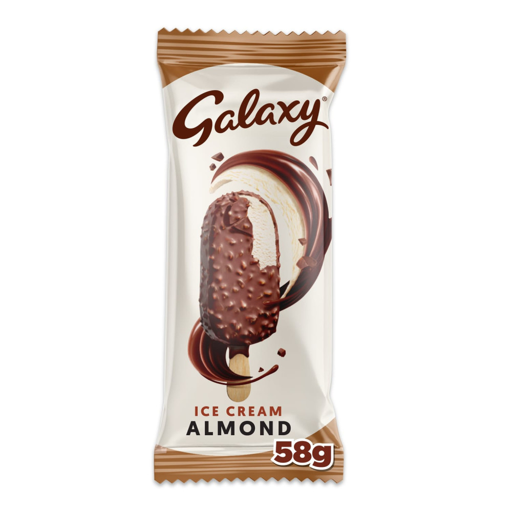 Almond Ice Cream 58 g Galaxi Stick