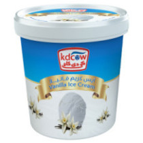 KD Cow Vanilla Ice Cream 1 liter