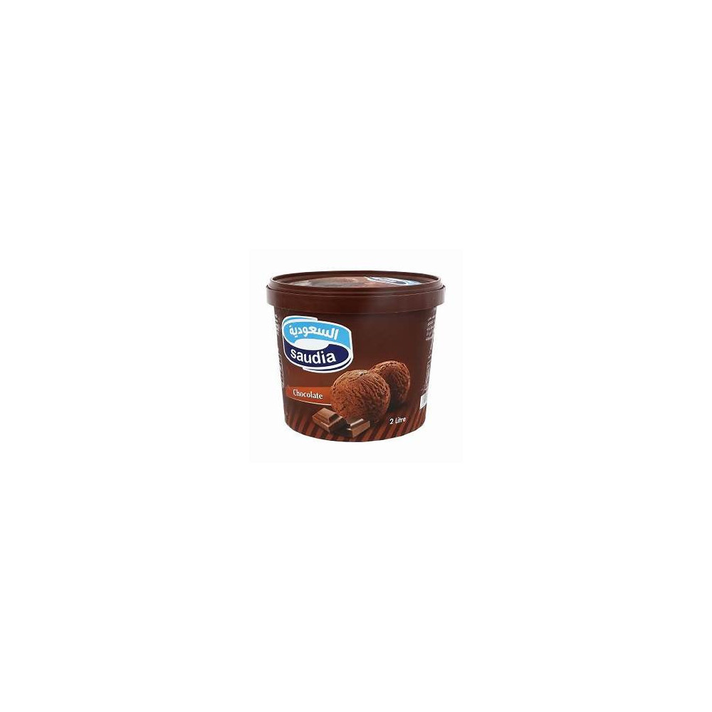Chocolate ice cream 2 liters Saudi