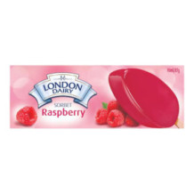 London Dairy Premier Ice Cream With Raspberries 150ml
