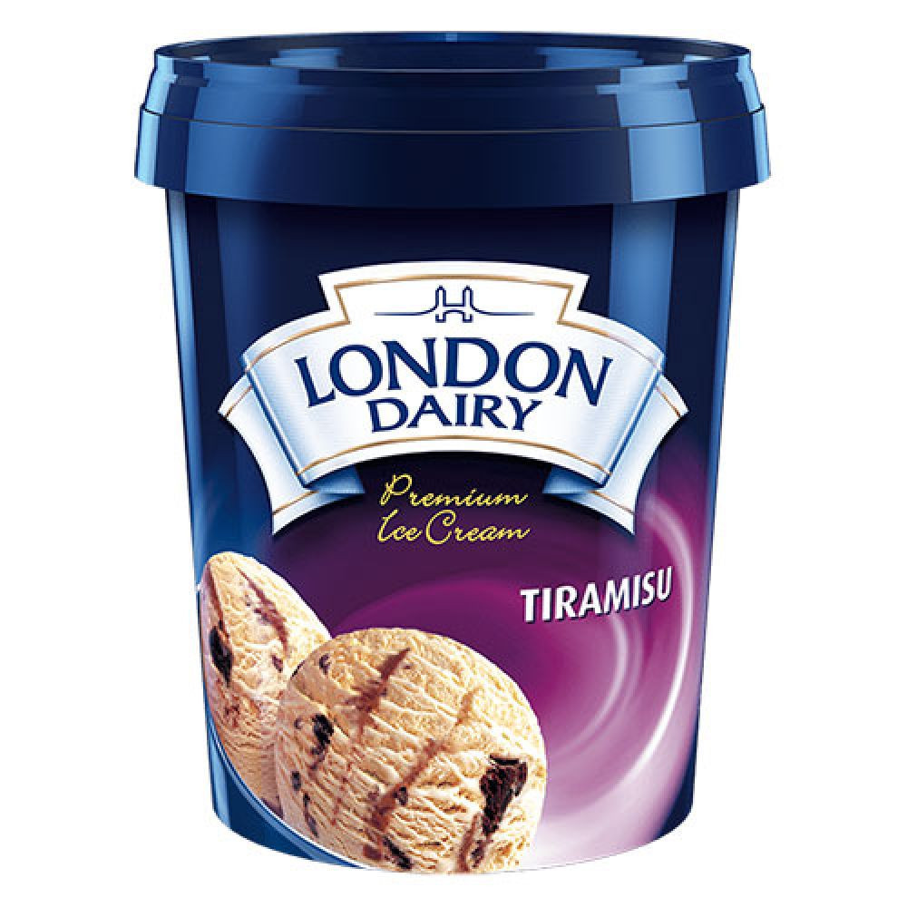 London Dairy Premier Ice Cream 500 ml Tiramisu