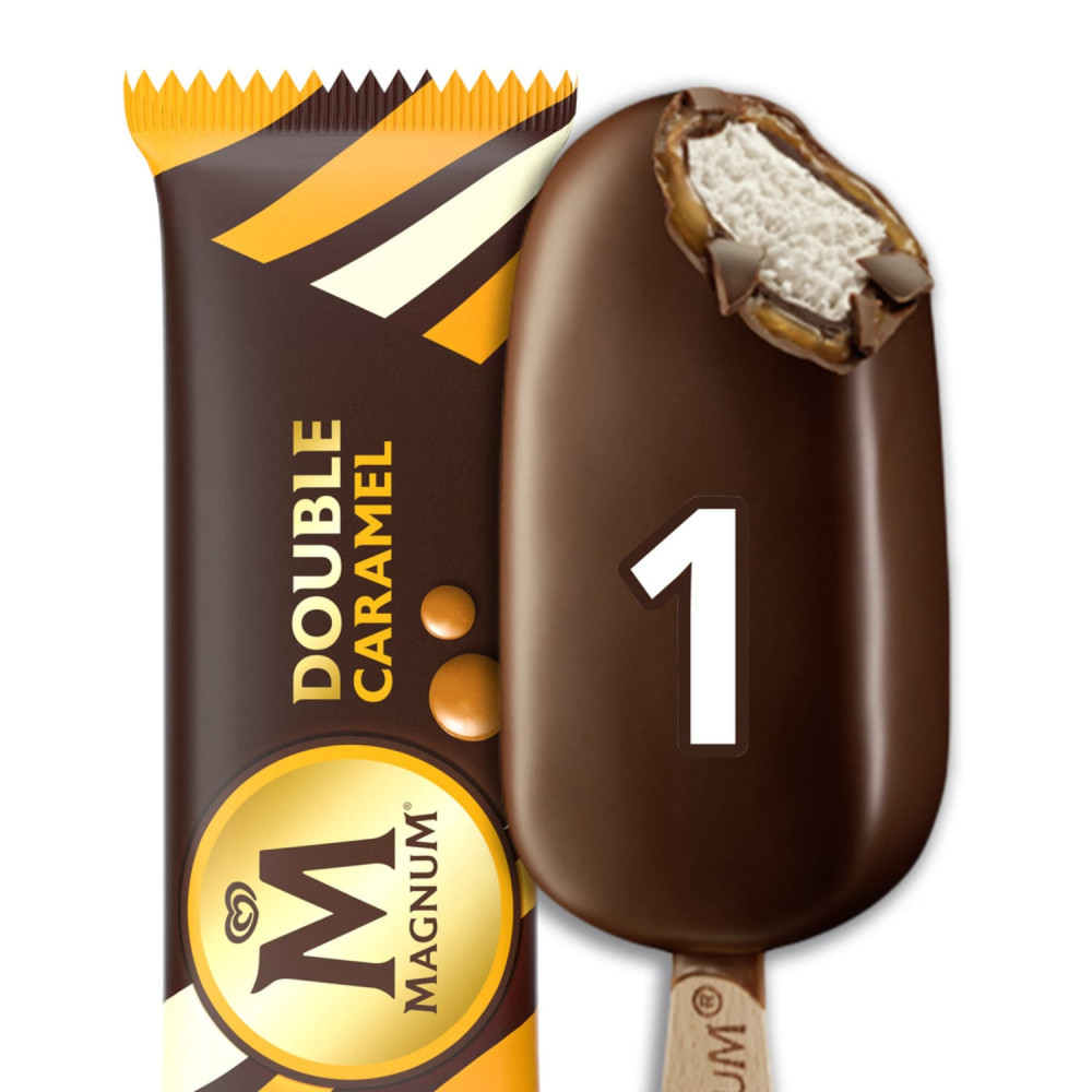 Walls Magnum Double Caramel Steak Ice Cream 95ml