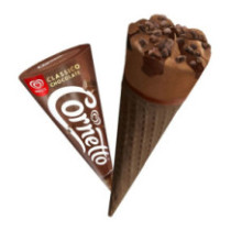 Cornetto Classic Chocolate Ice Cream 125ml