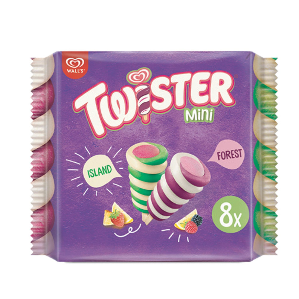 Walls Twister Island Mini Ice Cream 400ml Packet