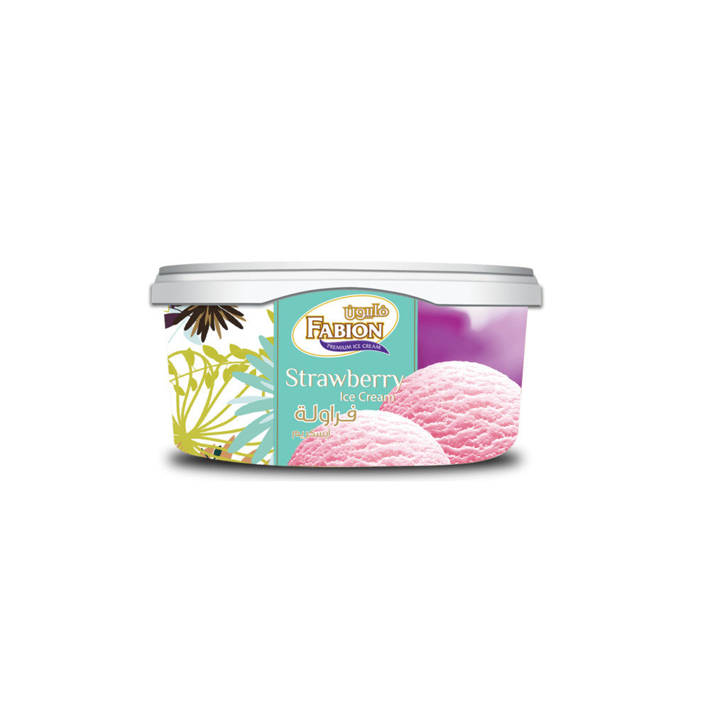Fabion Strawberry Ice Cream 1 Liter