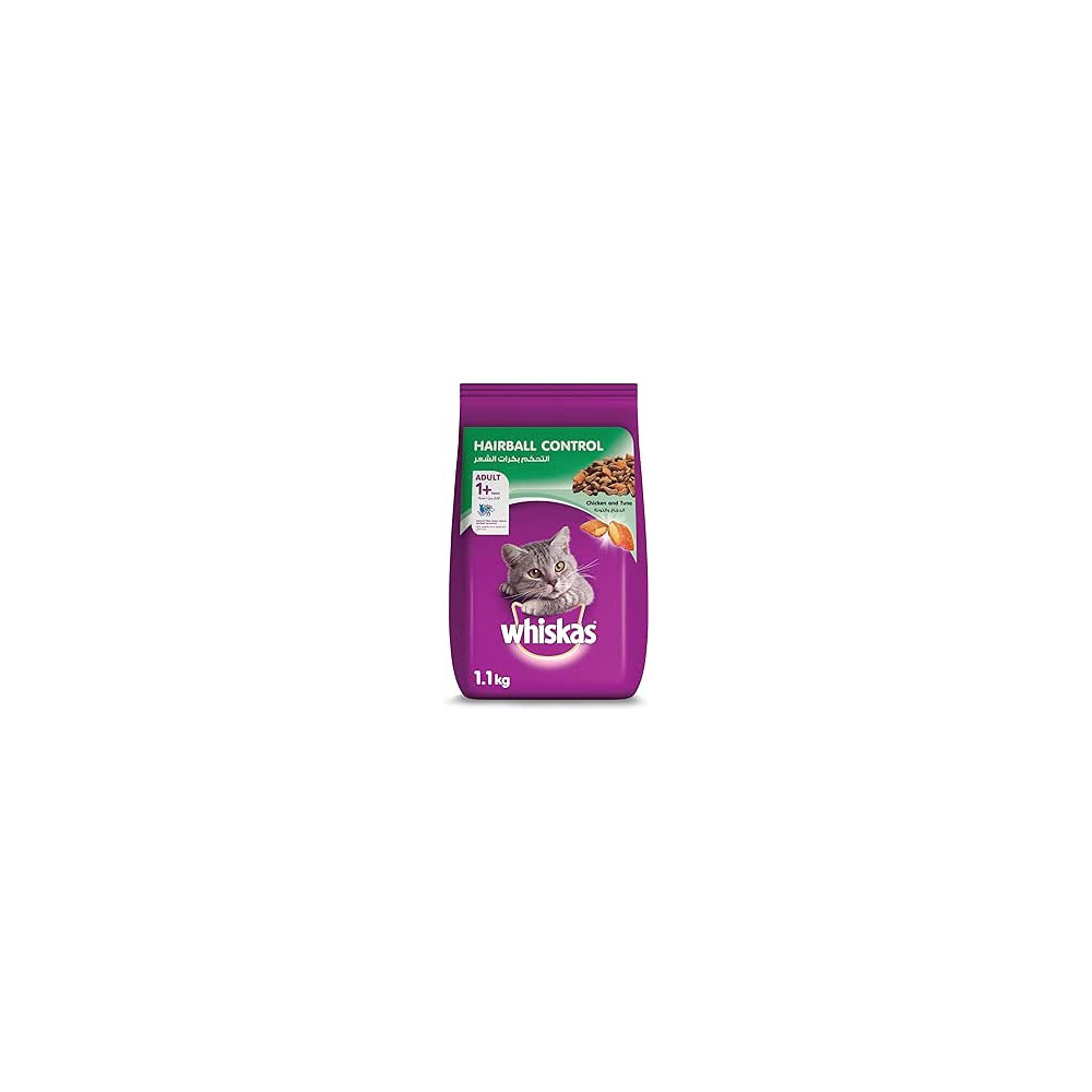 Wiskas Dry Cat Eating Chicken and Tuna Control 1.1 Kg