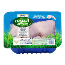 اليوم أفخاذ دجاج كاملة طازجة 900 جرام