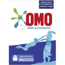 Omo Semi-Automatic Powder Laundry Detergent, Active 3 kg