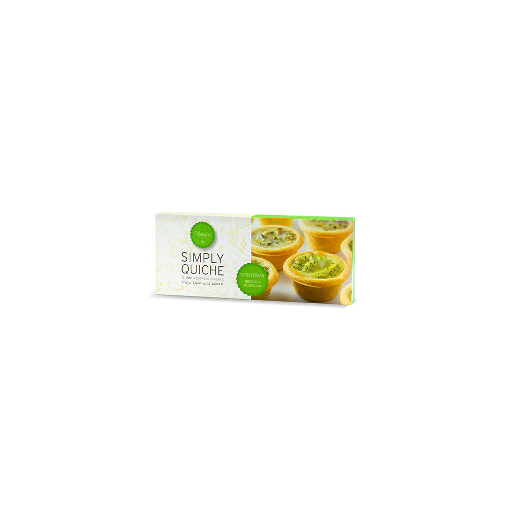 Simply Quiche Broccoli & Mushroom 215 gm