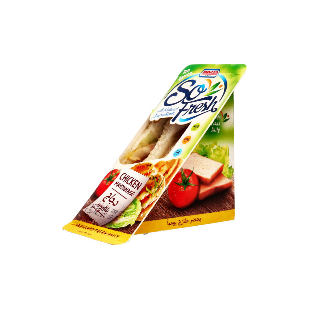 So-Fresh Chicken Mayonnaise SandwichWhite 166gm