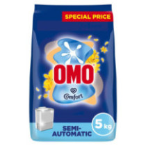 Omo Antibacterial Comfort Semi Auto 5 Kg