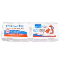 Naif Kuwaiti Eggs 12 pcs Foam Pack