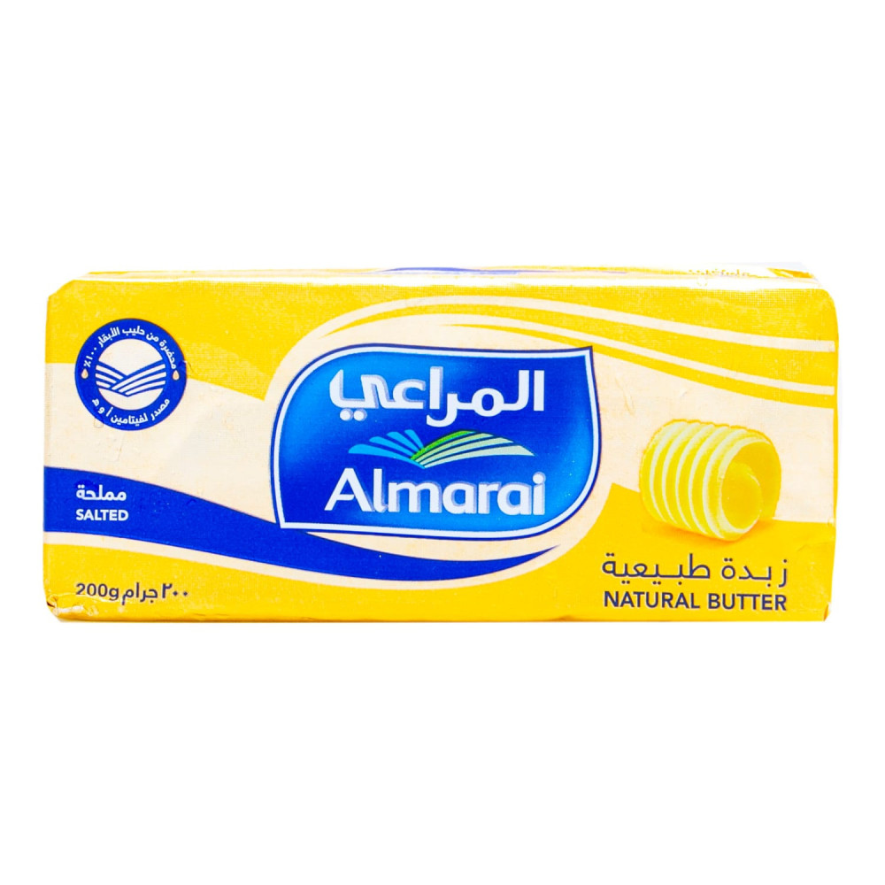 Natural salted butter Almarai 200 g