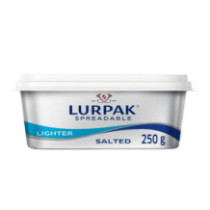 Lurpak Soft Butter Light Unsalted Plastic