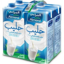 Almarai Long, Life Milk Full Fat 4 x 1Ltr