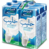 المراعي طويل الأمد حليب كامل الدسم 4 1 لتر